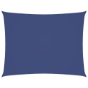 PROSTOKĄTNY ŻAGIEL PRZECIWSŁONECZNY WODOODPORNY OGRODOWY MARKIZA TARAS 2,5X4M NIEBIESKI