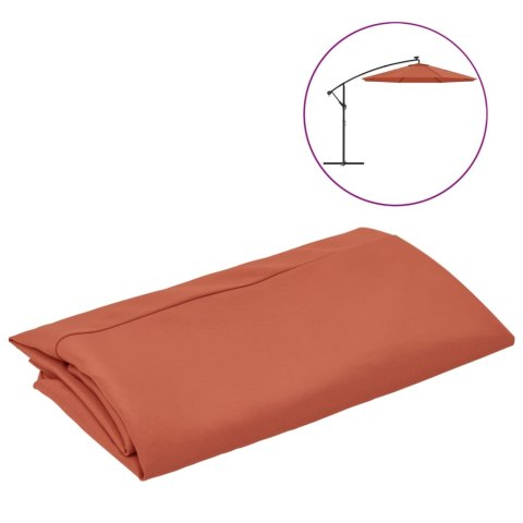 ZAMIENNE POKRYCIE PARASOLA OGRODOWEGO TERAKOTA 8 ŻEBER 300CM