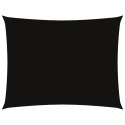 PROSTOKĄTNY ŻAGIEL PRZECIWSŁONECZNY WODOODPORNY OGRODOWY MARKIZA TARAS 6X8M CZARNY