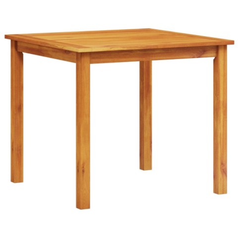 5-CZĘŚCIOWY ZESTAW JADALNIANY DO OGRODU Z LITEGO DREWNA AKACJOWEGO