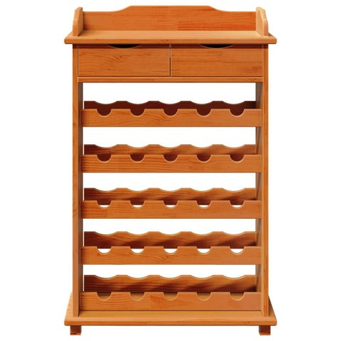 STOJAK NA WINO 90X60X30CM Z SOSNY