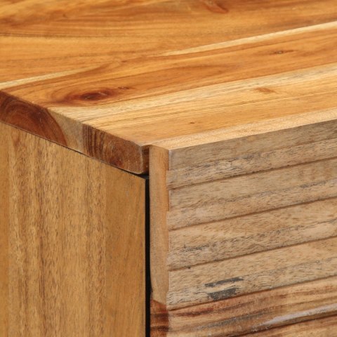 SZAFKA NOCNA 50X33X60CM LITE DREWNO AKACJOWE