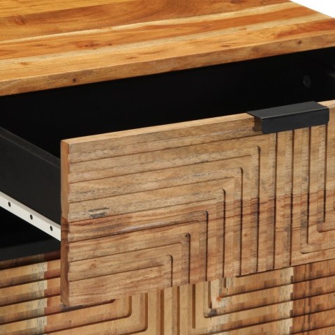 SZAFKA NOCNA 50X33X60CM LITE DREWNO AKACJOWE