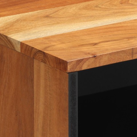 SZAFKA NOCNA 50X33X62CM LITE DREWNO AKACJOWE