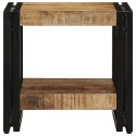 STOLIK KAWOWY 40X50X38CM Z LITEGO DREWNA MANGO