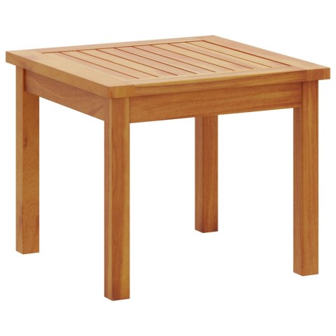 ZESTAW BISTRO DO OGRODU 3-CZĘŚCIOWY Z PODUSZKAMI Z LITEGO DREWNA AKACJOWEGO