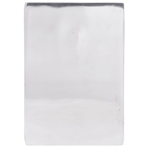 PODPÓRKI DO KSIĄŻEK 2 SZT. SREBRNE 11X14X17,5CM Z ALUMINIUM