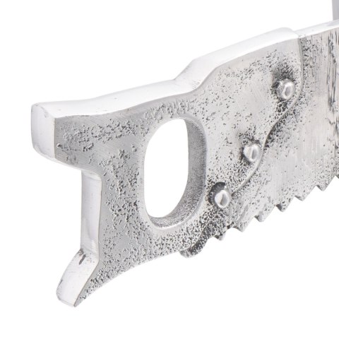 PODPÓRKI DO KSIĄŻEK 2 SZT. SREBRNE 11X14X17,5CM Z ALUMINIUM