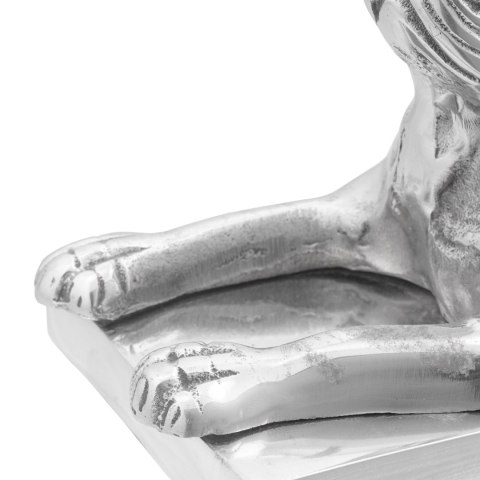 PODPÓRKI DO KSIĄŻEK 2 SZT. SREBRNE 12X15X18CM ALUMINIUM PIES
