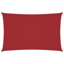 ŻAGIEL PRZECIWSŁONECZNY OGRODOWY WODOODPORNY MARKIZA TARAS 2X4,5 M CZERWONY