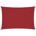 ŻAGIEL PRZECIWSŁONECZNY OGRODOWY WODOODPORNY MARKIZA TARAS 2,5X4,5 M CZERWONY
