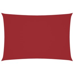 ŻAGIEL PRZECIWSŁONECZNY OGRODOWY WODOODPORNY MARKIZA TARAS 2,5X4,5 M CZERWONY