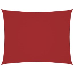 ŻAGIEL PRZECIWSŁONECZNY WODOODPORNY OGRODOWY MARKIZA TARAS 3,5X5M CZERWONY