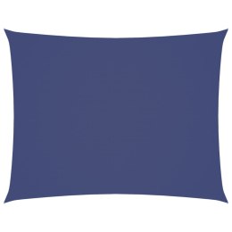 ŻAGIEL PRZECIWSŁONECZNY WODOODPORNY OGRODOWY MARKIZA TARAS 4X6M NIEBIESKI