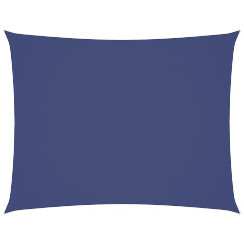 ŻAGIEL PRZECIWSŁONECZNY WODOODPORNY OGRODOWY MARKIZA TARAS 4X6M NIEBIESKI