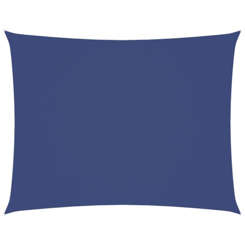 ŻAGIEL PRZECIWSŁONECZNY OGRODOWY WODOODPORNY MARKIZA TARAS 6X8 M NIEBIESKI