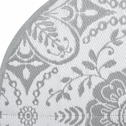 DYWAN NA ZEWNĄTRZ ARAKIL JASNOSZARY Ø160CM PP