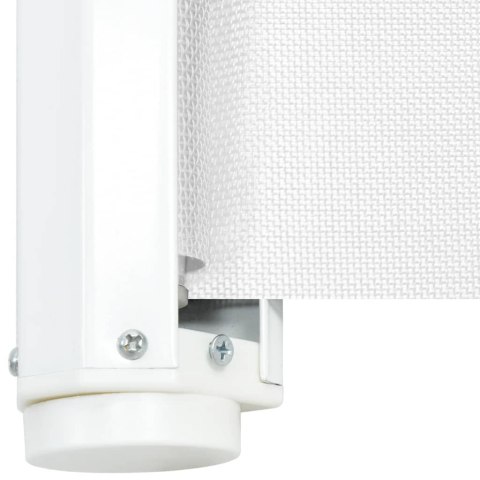 ROZSUWANA BRAMKA DLA ZWIERZĄT BIAŁA 117,5X125CM