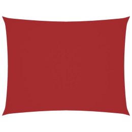 ŻAGIEL PRZECIWSŁONECZNY OGRODOWY WODOODPORNY MARKIZA TARAS 2X3,5 M CZERWONY