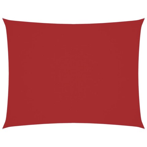 ŻAGIEL PRZECIWSŁONECZNY OGRODOWY WODOODPORNY MARKIZA TARAS 2X3,5 M CZERWONY