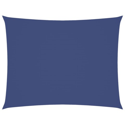 ŻAGIEL PRZECIWSŁONECZNY WODOODPORNY OGRODOWY MARKIZA TARAS 3,5X5M NIEBIESKI