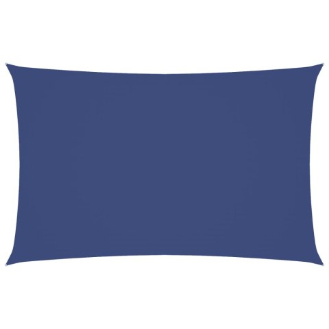 ŻAGIEL PRZECIWSŁONECZNY OGRODOWY WODOODPORNY MARKIZA TARAS 5X8 M NIEBIESKI