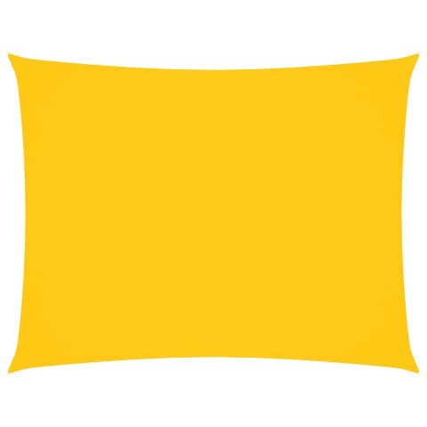 ŻAGIEL PRZECIWSŁONECZNY OGRODOWY WODOODPORNY MARKIZA TARAS 6X8 M ŻÓŁTY