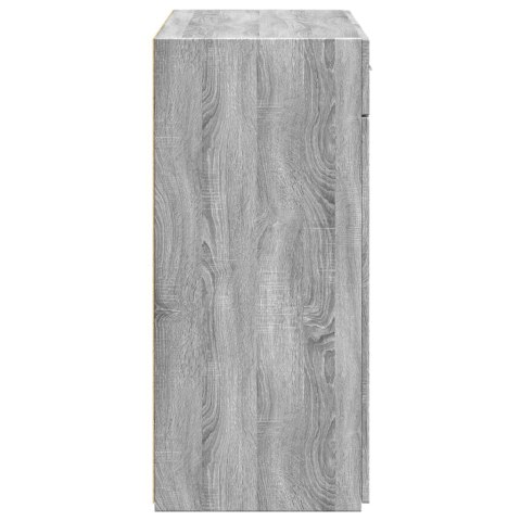 SZAFKA SZARY DĄB SONOMA 80X42,5X93CM