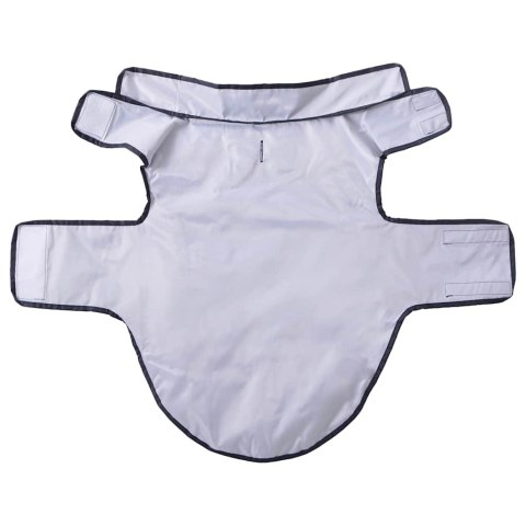 VidaXL Płaszcz przeciwdeszczowy dla psa z odblaskowymi paskami