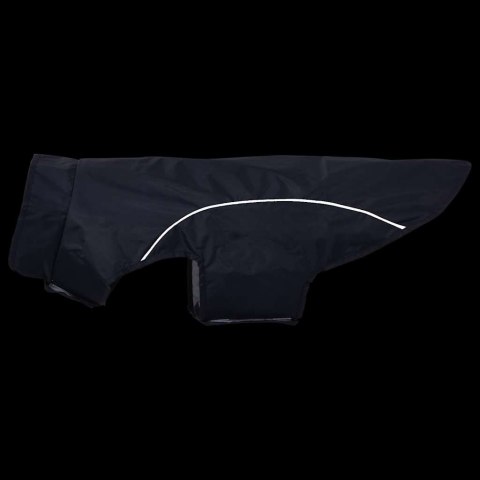 VidaXL Płaszcz przeciwdeszczowy dla psa z odblaskowymi paskami