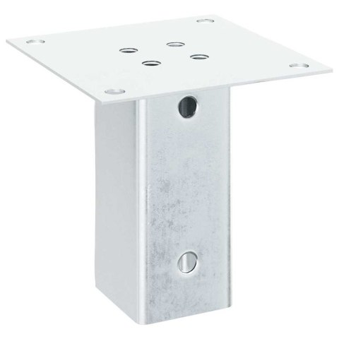 PODSTAWY SŁUPKÓW STAL OCYNK NA ALTANY PORĘCZE OGRODZENIA 4 SZT.