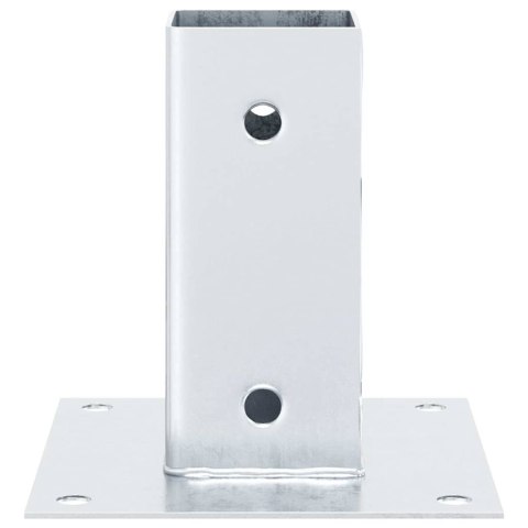 PODSTAWY SŁUPKÓW STAL OCYNK NA ALTANY PORĘCZE OGRODZENIA 4 SZT.