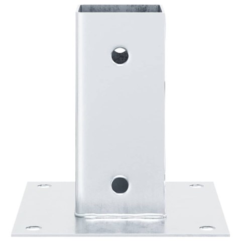 PODSTAWY SŁUPKÓW STAL OCYNK NA ALTANY PORĘCZE OGRODZENIA 4 SZT.