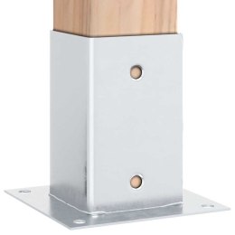 PODSTAWY SŁUPKÓW 4 SZT STAL OCYNK NA ALTANY PORĘCZE OGRODZENIA