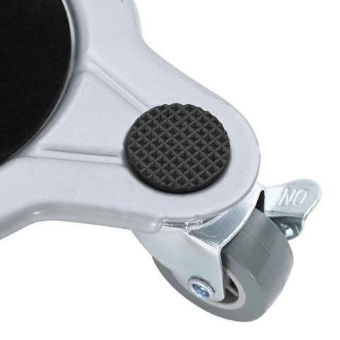 ROLKI MEBLOWE 4 SZT. Z PODNOŚNIKIEM 15,5X15,5X5,5CM 1000KG