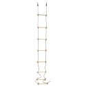 DRABINKA SZNUROWA DLA DZIECI 290CM DREWNIANA