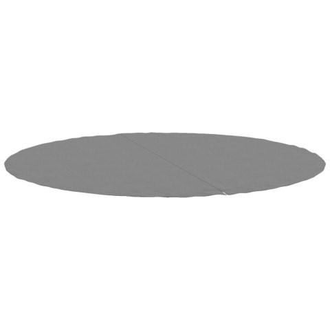MATA POD BASEN JASNOSZARA Ø244CM GEOWŁÓKNINA POLIESTROWA