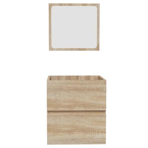 SZAFKA ŁAZIENKOWA Z LUSTREM DĄB SONOMA