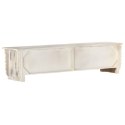 SZAFKA POD TV BIAŁA 140X30X35CM LITE DREWNO MANGO