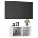 SZAFKA POD TV BIAŁA 72X35X36,5CM