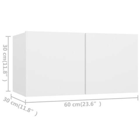 4-CZ. ZESTAW SZAFEK TV BIAŁY