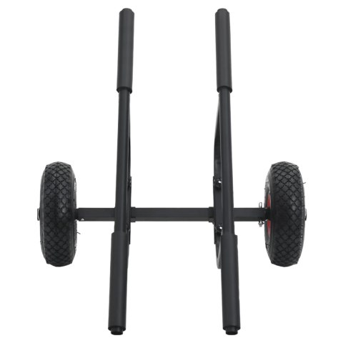 WÓZEK DO TRANSPORTU KAJAKA 90KG ALUMINIOWY