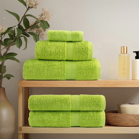 RĘCZNIKI PREMIUM SOLUND 10 SZT. ZIELONE 50X100CM 600 G/CM²