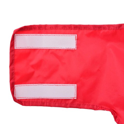 VidaXL Płaszcz przeciwdeszczowy dla psa z odblaskowymi paskami