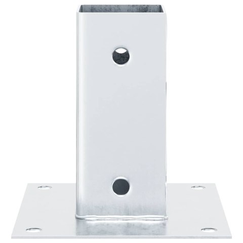 PODSTAWY SŁUPKÓW STAL OCYNK NA ALTANY PORĘCZE OGRODZENIA 12 SZT.