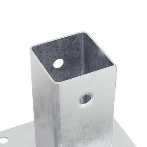 PODSTAWY SŁUPKÓW STAL OCYNK NA ALTANY PORĘCZE OGRODZENIA 12 SZT.