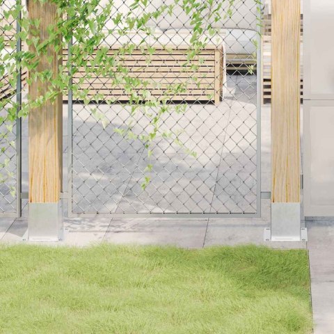 PODSTAWY SŁUPKÓW STAL OCYNK NA ALTANY PORĘCZE OGRODZENIA 12 SZT.