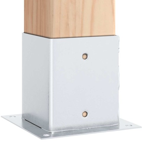 PODSTAWY SŁUPKÓW STAL OCYNK NA ALTANY PORĘCZE OGRODZENIA 12 SZT.