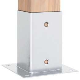 PODSTAWY SŁUPKÓW STAL OCYNK NA ALTANY PORĘCZE OGRODZENIA 12 SZT.