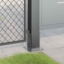 PODSTAWY SŁUPKÓW STAL OCYNK NA ALTANY PORĘCZE OGRODZENIA 4 SZT. 81X81MM